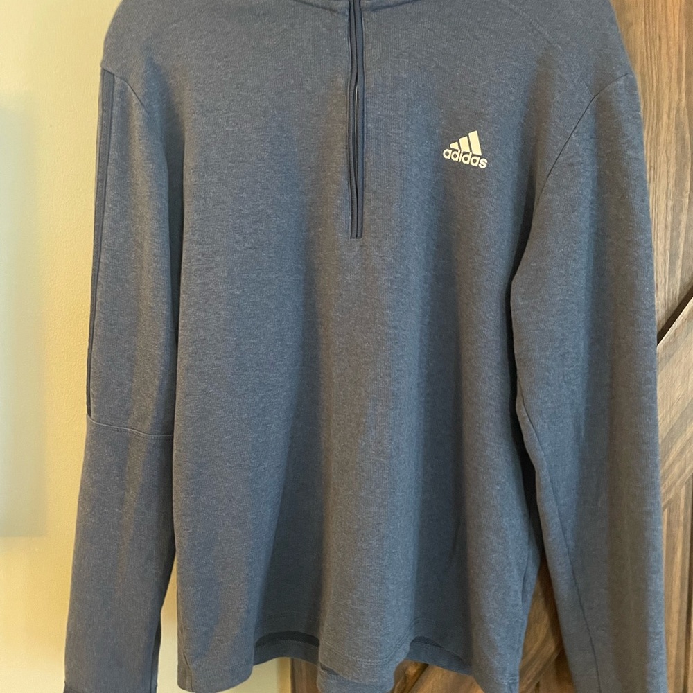 Adidas Men's Blue Sweater